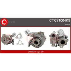 Turbo CASCO CTC71004KS pour NISSAN X-TRAIL I (T30) 2.2 dCi 4x4 136 CV
