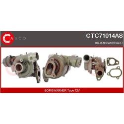 Turbo CASCO CTC71014AS pour RENAULT GRAND SCÉNIC III (JZ0/1_) 1.5 dCi (JZ09, JZ0D, JZ10, JZ14, JZ1G, JZ29, JZ2C) 110 CV