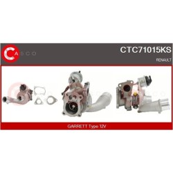 Turbo CASCO CTC71015KS pour RENAULT CLIO II (BB_, CB_) 1.9 dTi (B/CB0U) 80 CV