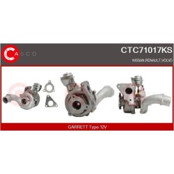 Turbo CASCO CTC71017KS pour RENAULT MEGANE II (BM0/1_, CM0/1_) 1.9 dCi (BM0G, CM0G) 120 CV