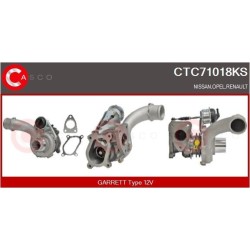 Turbo CASCO CTC71018KS pour RENAULT ESPACE IV (JK0/1_) 2.2 dCi (JK0H) 150 CV