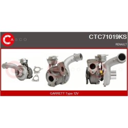 Turbo CASCO CTC71019KS pour RENAULT LAGUNA II (BG0/1_) 2.2 dCi (BG0F) 150 CV