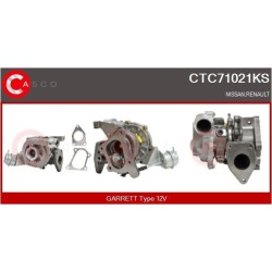 Turbo CASCO CTC71021KS pour RENAULT KOLEOS II (HC_) 2.0 dCi 175 4WD 177 CV