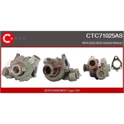 Turbo CASCO CTC71025AS pour MERCEDES-BENZ CITAN Monospace (W415) 108 CDI (415.703) 75 CV