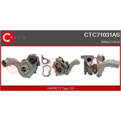 Turbo CASCO CTC71031AS pour RENAULT MEGANE I (BA0/1_) 1.9 D Eco (BA0A, BA0U, BA0R) 64 CV