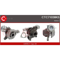 Turbo CASCO CTC71038KS pour RENAULT GRAND SCÉNIC II (JM0/1_) 1.9 dCi (JM14) 131 CV
