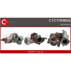 Turbo CASCO CTC71039GS pour RENAULT ESPACE V (JR_) 1.6 dCi 160 160 CV