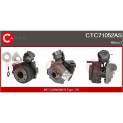 Turbo CASCO CTC71052AS pour RENAULT KANGOO / GRAND KANGOO II (KW0/1_) 1.5 dCi 105 (KW0F) 103 CV