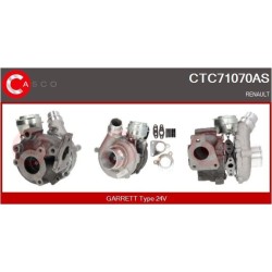 Turbo CASCO CTC71070AS pour RENAULT LAGUNA III (BT0/1) 2.0 dCi (BT07, BT0J, BT14, BT1A, BT1S) 131 CV