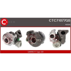 Turbo CASCO CTC71077GS pour NISSAN NAVARA NP300 (D40) 2.5 dCi 144 CV