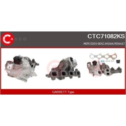 Turbo CASCO CTC71082KS pour MERCEDES-BENZ CLASSE X (470) X 220 d (470.210) 163 CV