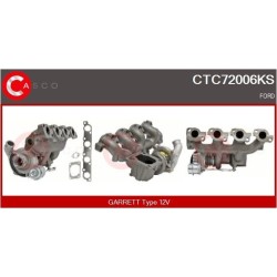 Turbo CASCO CTC72006KS pour FORD MONDEO III (B5Y) 2.0 16V DI / TDDi / TDCi 90 CV