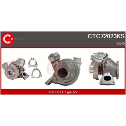 Turbo CASCO CTC72023KS pour VOLVO V70 II (285) D5 163 CV