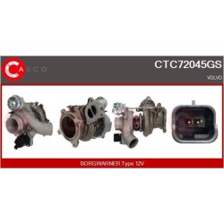 Turbo CASCO CTC72045GS pour VOLVO XC60 I SUV (156) T6 AWD 286 CV
