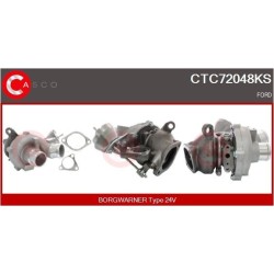 Turbo CASCO CTC72048KS pour FORD USA F-150 Crew Cab Pickup 3.5 4WD 370 CV