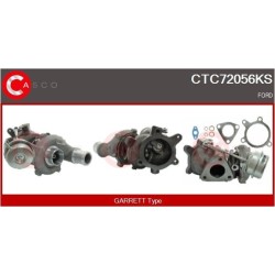 Turbo CASCO CTC72056KS pour FORD USA F-150 Crew Cab Pickup 3.5 4WD 370 CV