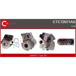 Turbo CASCO CTC72071AS pour FORD RANGER (TKE) 2.2 TDCi 4x4 125 CV