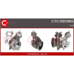 Turbo CASCO CTC72072KS pour FORD FOCUS IV Turnier (HP) 1.5 EcoBoost 150 CV