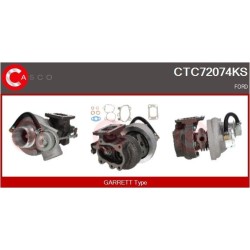 Turbo CASCO CTC72074KS pour FORD RANGER (ER, EQ, R_) 2.5 TD 4x4 109 CV