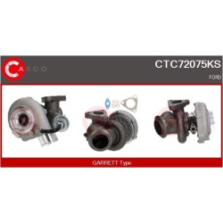 Turbo CASCO CTC72075KS pour FORD RANGER (ET) 2.5 TDCi 4x4 143 CV