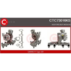 Turbo CASCO CTC73016KS pour VW BORA I (1J2) 1.9 TDI 90 CV
