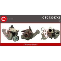 Turbo CASCO CTC73047KS pour VW TOUAREG (7LA, 7L6, 7L7) 2.5 R5 TDI 174 CV