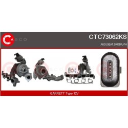 Turbo CASCO CTC73062KS pour VW GOLF VI Variant (AJ5) 1.6 TDI 105 CV