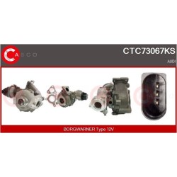 Turbo CASCO CTC73067KS pour AUDI A4 B8 (8K2) 2.0 TDI 170 CV