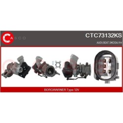 Turbo CASCO CTC73132KS pour AUDI A1 (8X1, 8XK) 1.0 TFSI 95 CV