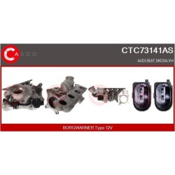 Turbo CASCO CTC73141AS pour VW PASSAT ALLTRACK B7 Variant (365) 1.8 TSI 152 CV