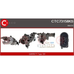 Turbo CASCO CTC73158KS pour VW BORA I (1J2) 1.9 TDI 150 CV