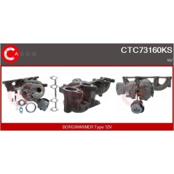 Turbo CASCO CTC73160KS pour VW GOLF IV (1J1) 1.9 TDI 4motion 115 CV