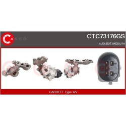 Turbo CASCO CTC73176GS pour VW CADDY V Monospace (SBB, SBJ) 2.0 TDi 102 CV