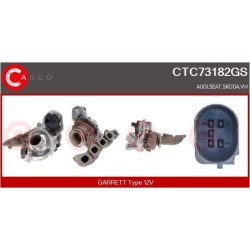 Turbo CASCO CTC73182GS pour VW ARTEON (3H7, 3H8) 2.0 TDI 4motion 200 CV