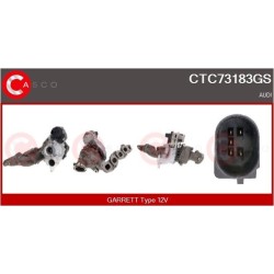 Turbo CASCO CTC73183GS pour AUDI A6 C8 (4A2) 40 TDI Mild Hybrid 204 CV