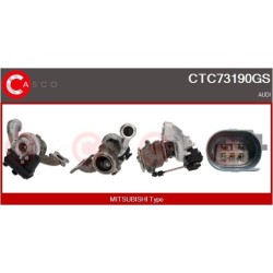 Turbo CASCO CTC73190GS pour AUDI A4 B9 Avant (8W5, 8WD) 1.4 TFSI 150 CV