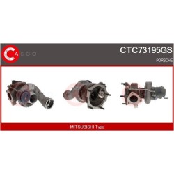 Turbo CASCO CTC73195GS pour PORSCHE CAYENNE (92A) 4.8 Turbo S 550 CV