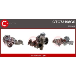 Turbo CASCO CTC73198GS pour PORSCHE PANAMERA (970) 3.0 S 420 CV