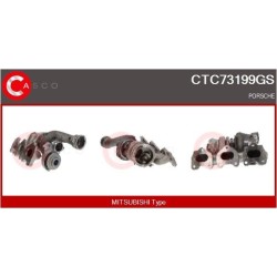 Turbo CASCO CTC73199GS pour PORSCHE CAYENNE (9PA) 3.0 TDI 240 CV