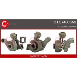 Turbo CASCO CTC74003AS pour FIAT BRAVO II (198_) 1.9 D Multijet (198AXD1A) 116 CV