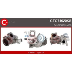 Turbo CASCO CTC74020AS pour FIAT 500X (334_) 1.4 (334AXC1B, 334AXC11) 140 CV