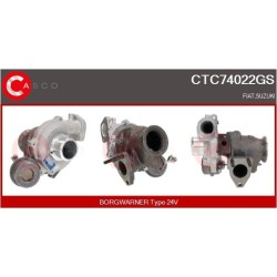 Turbo CASCO CTC74022AS pour FIAT SEDICI (189_) 2.0 D Multijet 135 CV