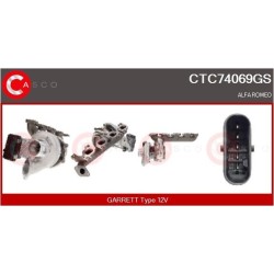 Turbo CASCO CTC74069GS pour ALFA ROMEO STELVIO (949_) 2.2 D Q4 (949.AXB2A) 209 CV
