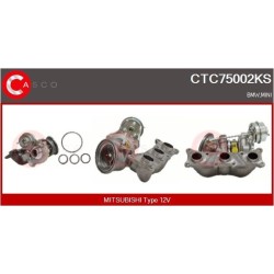 Turbo CASCO CTC75002GS pour BMW 3 (E90) 335 i 306 CV