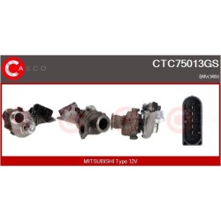 Turbo CASCO CTC75013GS pour BMW 3 (E90) 320 d 184 CV