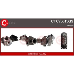 Turbo CASCO CTC75015GS pour BMW 4 Gran Coupe (F36) 420 d 184 CV