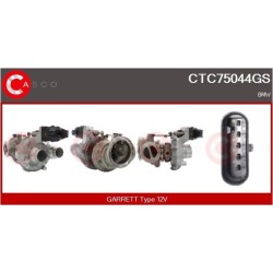 Turbo CASCO CTC75044GS pour BMW 5 (F10) 550 i 449 CV