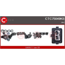 Turbo CASCO CTC75049KS pour BMW 1 (F20) 116 i 136 CV