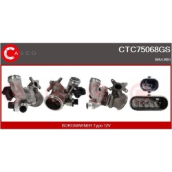 Turbo CASCO CTC75068GS pour BMW X1 (U11) xDrive 25 e Plug-in-Hybrid 245 CV