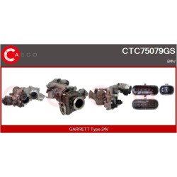 Turbo CASCO CTC75079GS pour BMW X5 (F15, F85) sDrive 25 d 231 CV